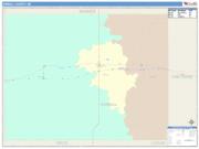 Kimball <br /> Wall Map <br /> Color Cast Style 2025 Map