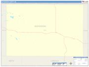McPherson <br /> Wall Map <br /> Color Cast Style 2025 Map