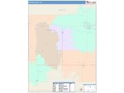 Madison <br /> Wall Map <br /> Color Cast Style 2025 Map