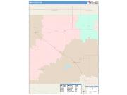 Pierce <br /> Wall Map <br /> Color Cast Style 2025 Map