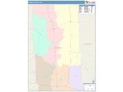 Sheridan <br /> Wall Map <br /> Color Cast Style 2025 Map