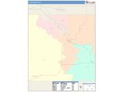 Valley <br /> Wall Map <br /> Color Cast Style 2025 Map