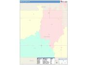 Webster <br /> Wall Map <br /> Color Cast Style 2025 Map