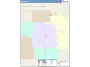 York <br /> Wall Map <br /> Color Cast Style 2025 Map