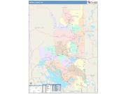 Carroll <br /> Wall Map <br /> Color Cast Style 2025 Map