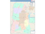 Sullivan <br /> Wall Map <br /> Color Cast Style 2025 Map