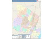 Essex <br /> Wall Map <br /> Color Cast Style 2025 Map