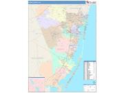 Ocean <br /> Wall Map <br /> Color Cast Style 2025 Map