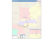Chaves <br /> Wall Map <br /> Color Cast Style 2025 Map