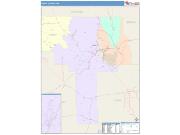 Grant <br /> Wall Map <br /> Color Cast Style 2025 Map