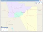 Harding <br /> Wall Map <br /> Color Cast Style 2025 Map