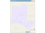 Los Alamos <br /> Wall Map <br /> Color Cast Style 2025 Map