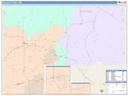 McKinley <br /> Wall Map <br /> Color Cast Style 2025 Map