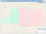 Mora <br /> Wall Map <br /> Color Cast Style 2025 Map