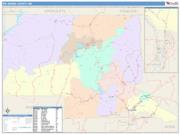 Rio Arriba <br /> Wall Map <br /> Color Cast Style 2025 Map