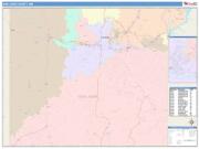 San Juan <br /> Wall Map <br /> Color Cast Style 2025 Map