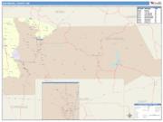 San Miguel <br /> Wall Map <br /> Color Cast Style 2025 Map