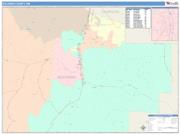Socorro <br /> Wall Map <br /> Color Cast Style 2025 Map