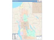 Cayuga <br /> Wall Map <br /> Color Cast Style 2025 Map