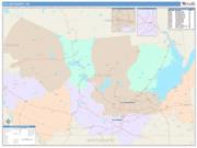 Fulton <br /> Wall Map <br /> Color Cast Style 2025 Map
