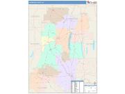Livingston <br /> Wall Map <br /> Color Cast Style 2025 Map