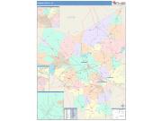Oneida <br /> Wall Map <br /> Color Cast Style 2025 Map