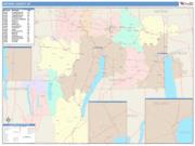 Ontario <br /> Wall Map <br /> Color Cast Style 2025 Map
