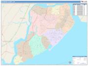 Richmond <br /> Wall Map <br /> Color Cast Style 2025 Map