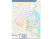 Rockland <br /> Wall Map <br /> Color Cast Style 2025 Map