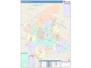 Sullivan <br /> Wall Map <br /> Color Cast Style 2025 Map