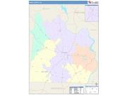 Anson <br /> Wall Map <br /> Color Cast Style 2025 Map