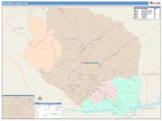 Caldwell <br /> Wall Map <br /> Color Cast Style 2025 Map