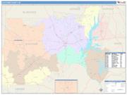 Chatham <br /> Wall Map <br /> Color Cast Style 2025 Map