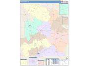 Duplin <br /> Wall Map <br /> Color Cast Style 2025 Map