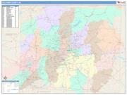 Guilford <br /> Wall Map <br /> Color Cast Style 2025 Map