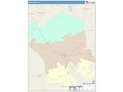 Hoke <br /> Wall Map <br /> Color Cast Style 2025 Map