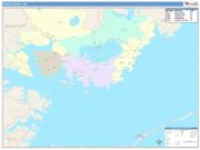 Hyde <br /> Wall Map <br /> Color Cast Style 2025 Map