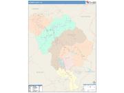 Jackson <br /> Wall Map <br /> Color Cast Style 2025 Map