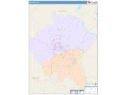 Lee <br /> Wall Map <br /> Color Cast Style 2025 Map