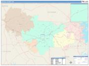 Lincoln <br /> Wall Map <br /> Color Cast Style 2025 Map