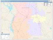 Montgomery <br /> Wall Map <br /> Color Cast Style 2025 Map