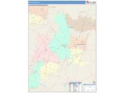 Nash <br /> Wall Map <br /> Color Cast Style 2025 Map