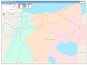 Washington <br /> Wall Map <br /> Color Cast Style 2025 Map
