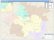 Wilson <br /> Wall Map <br /> Color Cast Style 2025 Map