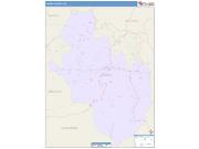 Yancey <br /> Wall Map <br /> Color Cast Style 2025 Map