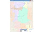 Barnes <br /> Wall Map <br /> Color Cast Style 2025 Map