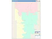 Billings <br /> Wall Map <br /> Color Cast Style 2025 Map