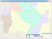 Cavalier <br /> Wall Map <br /> Color Cast Style 2025 Map