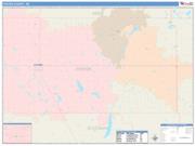 Foster <br /> Wall Map <br /> Color Cast Style 2025 Map