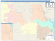 Morton <br /> Wall Map <br /> Color Cast Style 2025 Map